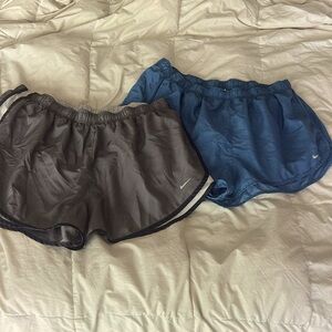 Two pair, Nike Dri-fit women’s running shorts. Size 2X
